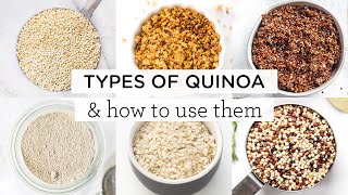 QUINOA 101 The Types of Quinoa amp How to Use Them [upl. by Dar82]