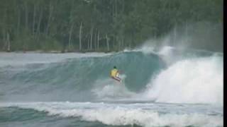 Classic Big Nias Surfing Indonesia [upl. by Eraste763]