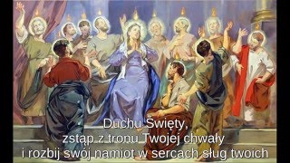 Litania do Ducha świętego [upl. by Eon]