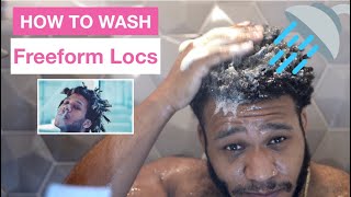 How to Wash Freeform Dreads  Get STRONGER amp HEALTHIER Locs [upl. by Nalac]