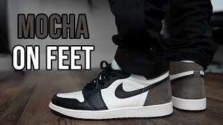 Air Jordan 1 Mocha Review [upl. by Ermina]