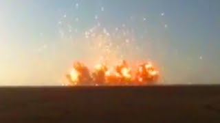 Massive Explosion Shockwave Hits Camera [upl. by Yeffej]