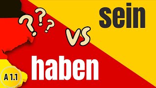 German Perfect Tense  SEIN or HABEN Explained [upl. by Sig]