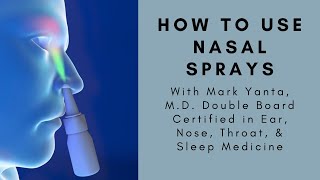 How to use nasal sprays [upl. by Kenwrick496]