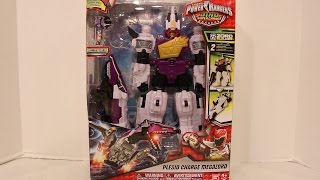 Deluxe Plesio Charge Megazord Power Rangers Dino Super Charge [upl. by Monney]