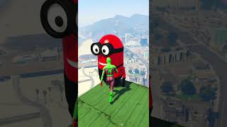 GTA 5 Epic Spiderman Ragdolls  Jumps gta gtafunnymoments gta5online spiderman [upl. by Riley]