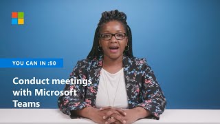 How to conduct meetings with Microsoft Teams [upl. by Ater]