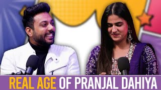 Real Age Of Pranjal Dahiya PranjalDahiyavlogs  RealTalk Clips [upl. by Anneh]