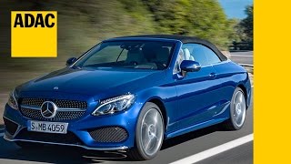 Mercedes CKlasse Cabrio im ADAC Motorwelt Check [upl. by Yecaj]