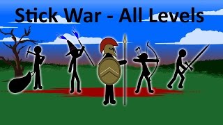 Stick War  Insane Mode  All Levels [upl. by Bryner616]