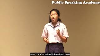 19th Place Winner 2017 National Public Speaking Competition Jacinda Tsen River Valley High School [upl. by Iak]