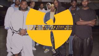 WuTang Clan  WuTang Clan Aint Nuthing Ta F Wit lyrics [upl. by Znarf]