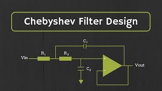 Chebyshev Filter  Design of Low Pass and High Pass Filters [upl. by Sedecram]