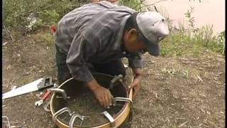 Alaska Native Drum Making Video [upl. by Benjy]