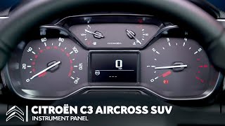 Citroën C3 Aircross SUV  Instrument Panel [upl. by Mintz]