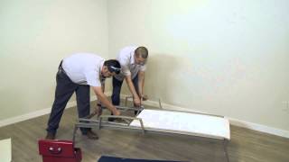 Tropitone How To  Replace a Relaxed Sling Chaise Lounge [upl. by Niknar551]