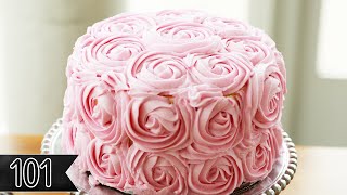 Five Beautiful Ways To Decorate Cake [upl. by Eudocia]