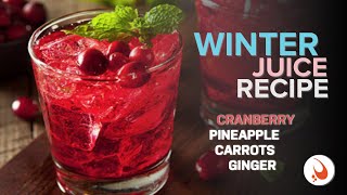 Cranberry winter juice recipe [upl. by Enwad624]