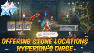 Hyperions Dirge 3 Offering Stone Locations  Enkanomiya Genshin impact [upl. by Champ12]