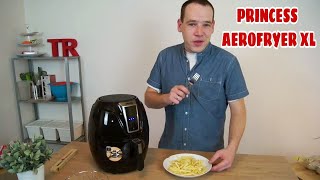 Princess Aerofryer XL 182021 Heißluftfritteuse im Test Review Küchenmaschine Airfryer [upl. by Gilder]