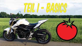 Motorradfahren lernen  Bedienung und Basics  Teil 1 [upl. by Marek]