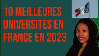 10 Meilleures Universités En France EN 2023 [upl. by Aniahs]