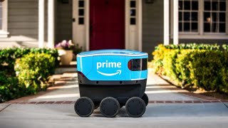 Amazon announces selfdriving delivery device called Scout [upl. by Wilde]