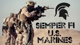 United States Marine Corps USMC  quotSemper Fidelisquot  Tribute 2016 [upl. by Retep86]