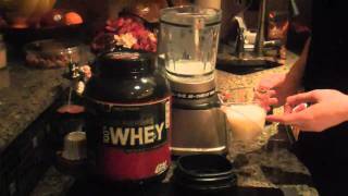 How to Make a Basic Whey Protein Shake [upl. by Subak]