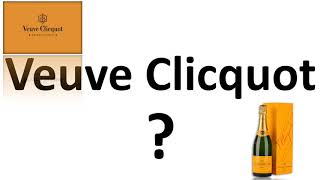 How to say Veuve Clicquot CORRECTLY French Champagne Pronunciation [upl. by Artur]