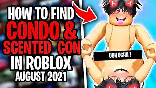 How to FIND Condo amp Scented Con Games in Roblox 🤫 August 2021 [upl. by Savill]