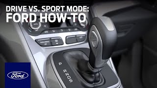 Drive vs Sport Mode  Ford HowTo  Ford [upl. by Aniakudo]