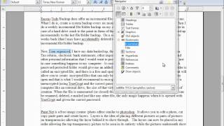 LIbreOfficeWriter 10 Bookmarks [upl. by Jarin]