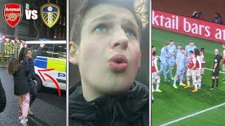 IT ALL KICKED OFF AT ARSENAL VS LEEDS UNITED [upl. by Broucek266]