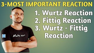 Wurtz Reaction  Fittig Reaction  WurtzFittig Reaction  Super Trick class 11  class 12  Neet [upl. by Orvie110]