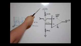 Electronic Tutorial OPAMP Comparators amp Resistor Dividers Theory amp Lab [upl. by Russ12]