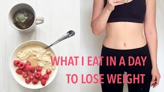 What I Eat In A Day To Lose Weight Day 1 [upl. by Stedmann]