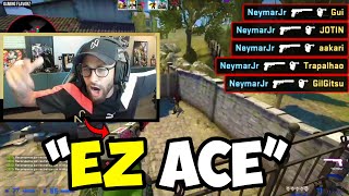 Neymar Jr Playing CSGO  Highlights [upl. by Eilitan]