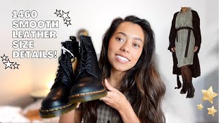 1460 SMOOTH LEATHER DOC MARTENS  FIRST IMPRESSIONS amp REVIEW [upl. by Cogan]