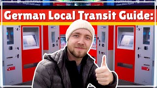 How To Buy Tickets and Navigate Germanys Public Transportation  Munich Germany [upl. by Adnilemreh]