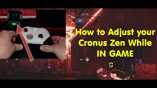 How to Adjust your Cronus Zen while IN GAME [upl. by Webber298]