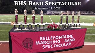 Bellefontaine Band Spectacular 2021 [upl. by Ahtoelc832]