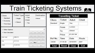 How to Create Train Ticketing Systems Project in Visual Basic NET  Full Tutorial [upl. by Dnomaj]