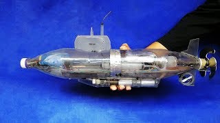 How To Make A RC Submarine  From Plastic Bottles  Amazing DIY Projects [upl. by Deryl]