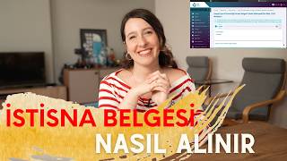 İSTİSNA BELGESİ NASIL ALINIR İçerik Üreticisi Banka Hesabı Nasıl Açılır [upl. by Vivie]