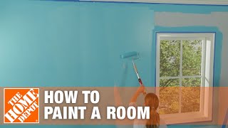 How to Paint a Room  Painting Tips  The Home Depot [upl. by Assetniuq]