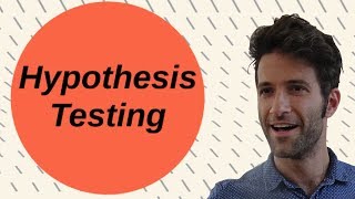 Hypothesis testing ALL YOU NEED TO KNOW [upl. by Siriso]