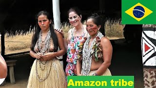 Amazon tribe in the rainforest [upl. by Wernick808]