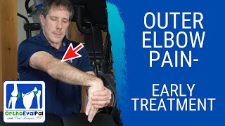 Outer Elbow Pain Tennis ElbowEarly Treatment [upl. by Gleeson447]