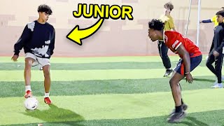 I Played Football with Ronaldo Jr [upl. by Hajile]